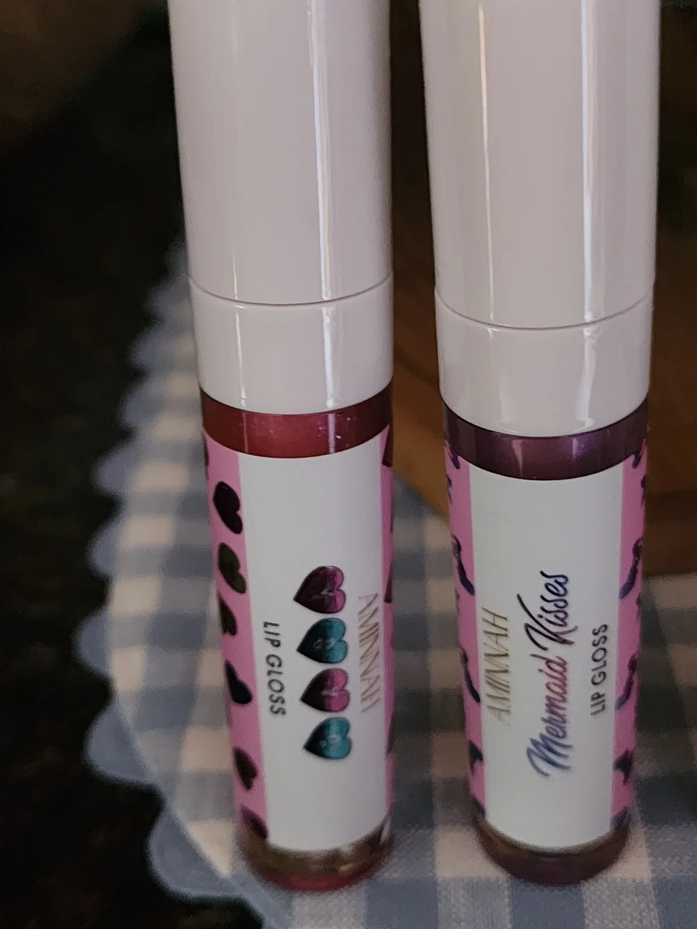 💕 Aminnah Lip Gloss Collection – Choose Your Favorite Flavor! 💕